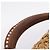 Borsa a Mano Miu Miu Raffia 2way Brown Silver Auth 167658M Marrone Argento - vista 21