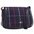 Borsa a tracolla Burberrys Nova Check Canvas Navy Gold Auth 205448 D'oro Blu navy