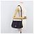 Borsa a tracolla Burberrys Nova Check Canvas Navy Gold Auth 205448 D'oro Blu navy - vista 26
