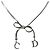 Collana Christian Dior metallo Silver Auth 205487M Argento