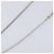 Collana Christian Dior metallo Silver Auth 205487M Argento - vista 17