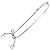 Collana Christian Dior metallo Silver Auth 205487M Argento - vista 2