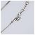 Collana Christian Dior metallo Silver Auth 205487M Argento - vista 21
