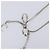 Collana Christian Dior metallo Silver Auth 205487M Argento - vista 5