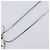 Collana Christian Dior metallo Silver Auth 205487M Argento - vista 6