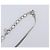 Collana Christian Dior metallo Silver Auth 205487M Argento - vista 9