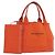 Borsa Balenciaga Navy Cabas S Tote Bag Canvas Orange Silver 339933 Auth BA16102 Argento Arancione