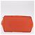 Borsa Balenciaga Navy Cabas S Tote Bag Canvas Orange Silver 339933 Auth BA16102 Argento Arancione - vista 7