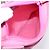 Bolsa de Ombro PRADA Nylon Rosa Prata Auth 207599A - vista 11