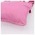 Bolsa de Ombro PRADA Nylon Rosa Prata Auth 207599A - vista 16