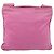 Bolsa de Ombro PRADA Nylon Rosa Prata Auth 207599A - vista 2