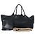 BOTTEGA VENETA INTRECCIATO Cabas GM Boston Bag Leather Black Auth am12609V - vista 12