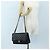 Borsa a tracolla CHANEL Matelasse 30 Chain in pelle d'agnello nera e argento CC Auth 200505SAM Nero - vista 30
