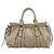 Borsa a mano Miu Miu in pelle 2way Beige Gold Auth BA15753V D'oro - vista 2