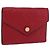LOUIS VUITTON Empreinte Portefeuille Victorine Wallet Red M62554 LV Auth 205417M Rosso Monogramma
