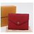 LOUIS VUITTON Empreinte Portefeuille Victorine Wallet Red M62554 LV Auth 205417M Rosso Monogramma - vista 12