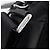 Bolsa de Ombro PRADA Nylon Black Silver Auth 205066A Preto Prata - vista 19