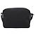 Bolsa de Ombro PRADA Nylon Black Silver Auth 205066A Preto Prata - vista 2