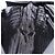 Bolsa de Ombro PRADA Nylon Black Silver Auth 205066A Preto Prata - vista 22