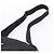 Bolsa de Ombro PRADA Nylon Black Silver Auth 205066A Preto Prata - vista 8