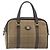 Burberrys Nova Check Boston Bag Canvas Beige Gold Auth 206740 Golden - Ansicht 13