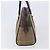 Burberrys Nova Check Boston Bag Canvas Beige Gold Auth 206740 Golden - Ansicht 3