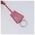 Bolso de accesorios PRADA Pile Pink Silver Auth 207550V Plata Rosa - vista 9