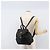 Zaino MCM Vicetos Logogram Nylon Black Gold Auth bs37198 Nero D'oro - vista 26