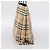 BURBERRY Nova Check Handtasche PVC Leather Beige Silver Auth ka6453 Silber - Ansicht 4