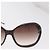 Valentino Sonnenbrille Plastic Black Silver Auth BA16183 Schwarz Silber - Ansicht 4