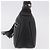 Borsa a Tracolla CHANEL Pelle Nera Argento CC Auth BA16070V Nero - vista 3