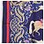 Hermès Pañuelo HERMES Carre 90 Seda Azul Rojo "Cheval Jurc." Auth ki6866M Roja - vista 18