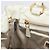 Borsa a mano Miu Miu in pelle Ivory Gold Tone Auth 207589A Crudo - vista 20