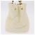 Borsa a mano Miu Miu in pelle Ivory Gold Tone Auth 207589A Crudo - vista 3