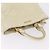 Borsa a mano Miu Miu in pelle Ivory Gold Tone Auth 207589A Crudo - vista 6