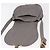 Chloé Borsa a tracolla Chloe Mercy in pelle grigia e oro autentica am12742V Marrone D'oro - vista 10