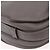 Chloé Borsa a tracolla Chloe Mercy in pelle grigia e oro autentica am12742V Marrone D'oro - vista 20
