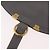 Chloé Borsa a tracolla Chloe Mercy in pelle grigia e oro autentica am12742V Marrone D'oro - vista 24
