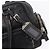 PRADA Handtasche Leder Schwarz Silber Auth 207680 - Ansicht 21
