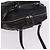 PRADA Handtasche Leder Schwarz Silber Auth 207680 - Ansicht 6