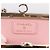 CHANEL Pochette a catena in pelle d'agnello nera dettagli dorati CC Auth 206662SAV Nero - vista 17