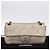 CHANEL Chain Le Marais Schultertasche Leder Gold Silber CC Auth 207655SAV Golden - Ansicht 12