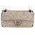 CHANEL Chain Le Marais Schultertasche Leder Gold Silber CC Auth 207655SAV Golden - Ansicht 13