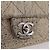 CHANEL Chain Le Marais Schultertasche Leder Gold Silber CC Auth 207655SAV Golden - Ansicht 18