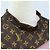 LOUIS VUITTON T-shirt a maniche corte Monogram Nylon L LV Auth 204955M Monogramma - vista 5