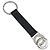 Bulgari BVLGARI Strap Leather Black Silver Auth 204283A Nero Argento