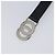 Bulgari BVLGARI Strap Leather Black Silver Auth 204283A Nero Argento - vista 10