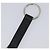 Bulgari BVLGARI Strap Leather Black Silver Auth 204283A Nero Argento - vista 4