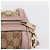 Borsa Boston GUCCI GG Canvas Sherry Line 2vie Beige Tono Oro 247205 Auth LN056A - vista 10