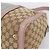 Borsa Boston GUCCI GG Canvas Sherry Line 2vie Beige Tono Oro 247205 Auth LN056A - vista 16